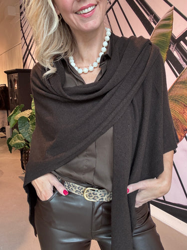 Omslagdoek  – Italiaanse Cashmere mix